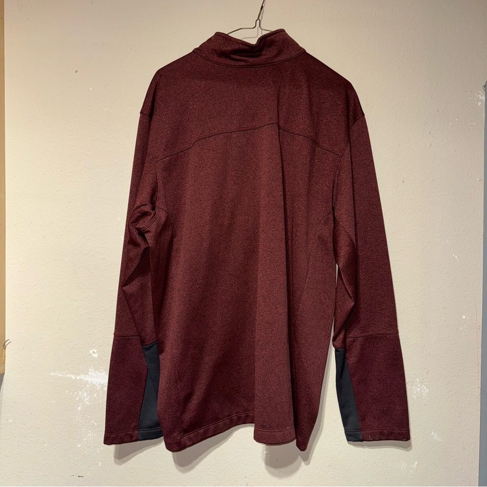 The North Face Maroon Canyonlands Half-Zip Pullover Jacket. - Picture 4 of 4